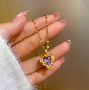 Кулон женский стильный Сердце Киев - изображение 2