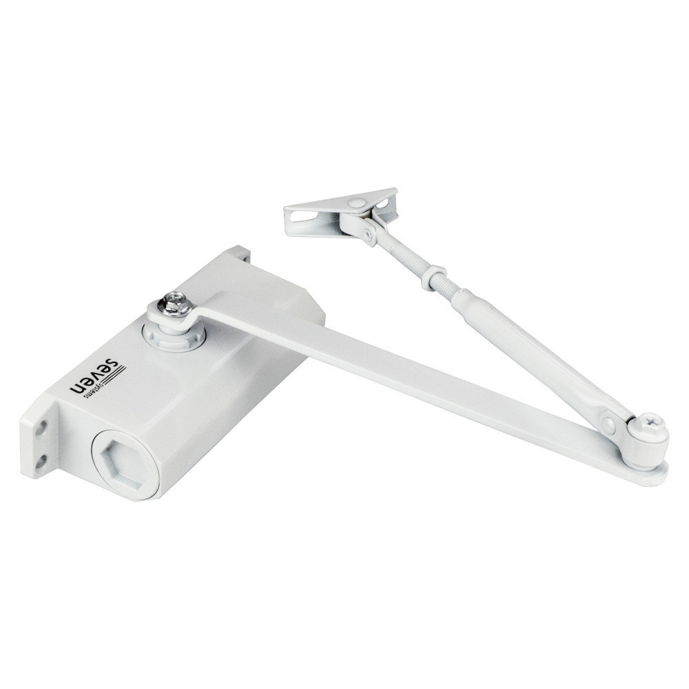 Доводчик дверей 40-65 кг SEVEN DC-7742 white Київ - фото 15