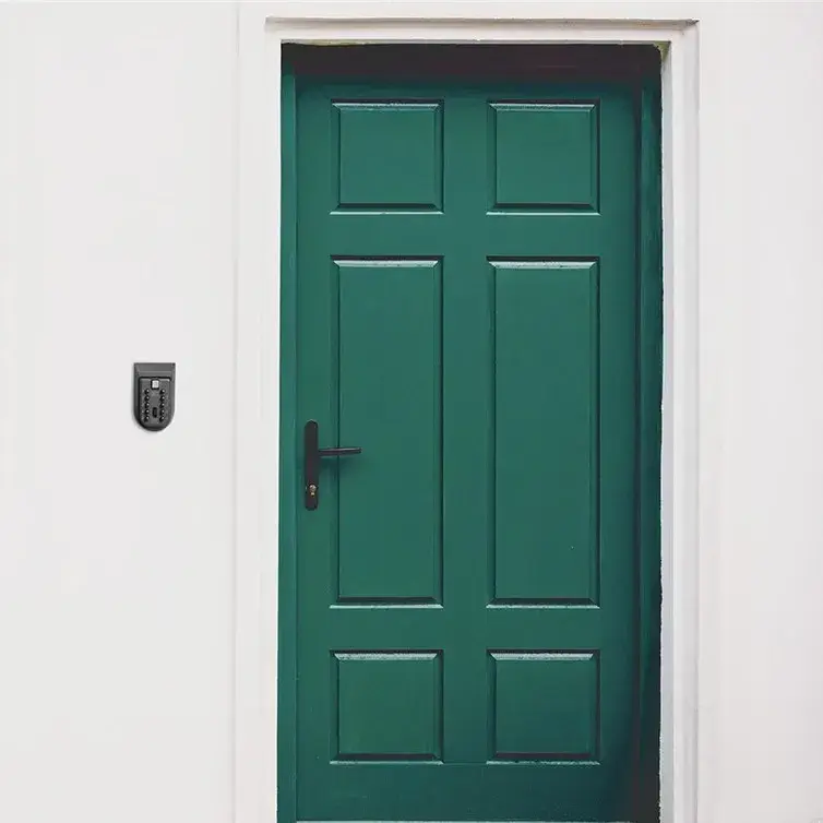 Мінісейф настінний кодовий для ключів із захистом Чорний Вінниця - фото 20