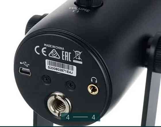 Студийный USB конденсаторный микрофон Behringer Bigfoot для стримов Киев