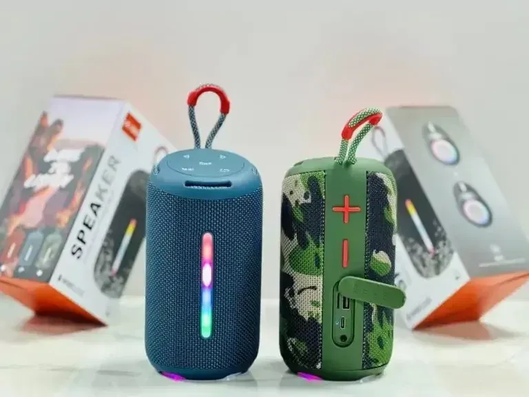 Портативна Bluetooth колонка JC-500 10W IP67 RGB з підсвіткою, PowerBank, TWS та ремінцем Одеса - фото 2