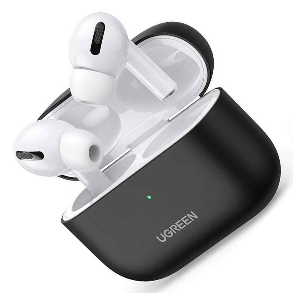 Чехол для навушників Ugreen Silica Gel Case Protector for Apple Airpods Pro 80513 (Чорний) Николаев - изображение 1
