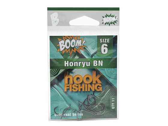 Крючок для мирной рыбы Honryu BN No6 (11 шт/уп) (BN) ТМ BOOM Киев