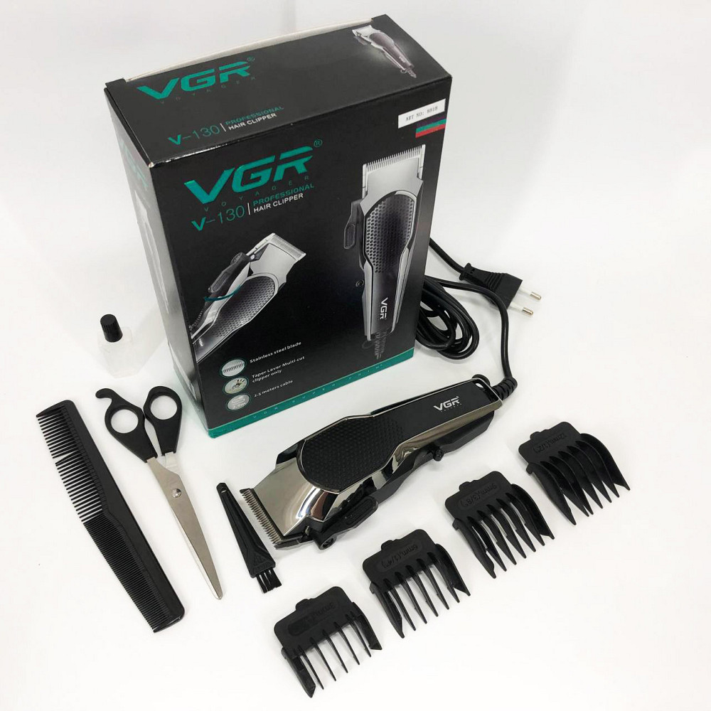 Тример для самостійної стрижки волосся VGR, Машинка для стрижки волосся з універсальним живленням MP-30 Львів - фото 8