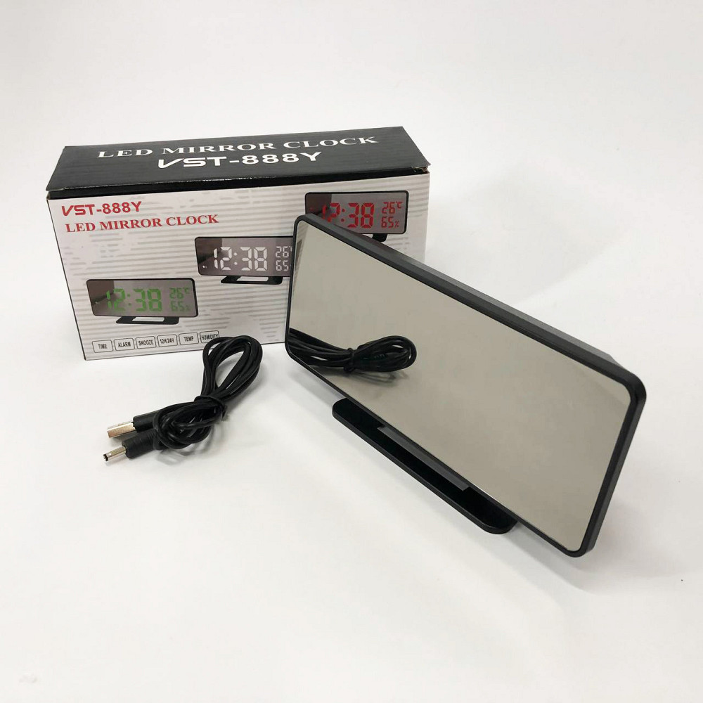 Світлодіодне табло годинник, Настільний годинник з електронною індикацією LED настільний TF-13 Львів - фото 7