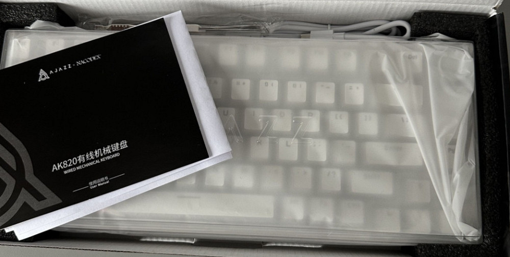 Механічна клавіатура Ajazz Ak820 75% Харків - фото 1