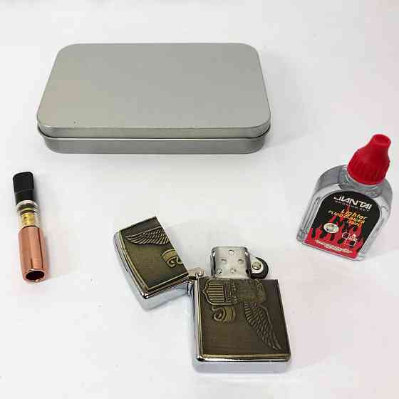 Зажигалка в подарочном футляре N6, Зажигалка для курения на день рождения UH-98 Ивано-Франковск