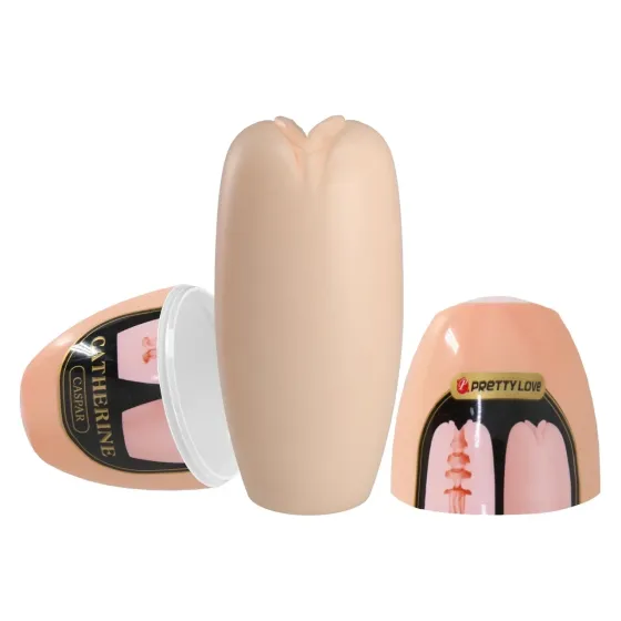 Мастурбатор яйцо Pretty Love CATHERINE - Caspar Beige, BI-014832-4-3 Sex Aura Киев