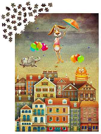 Пазл Над містом - Above the City (Enjoy-1943) Киев