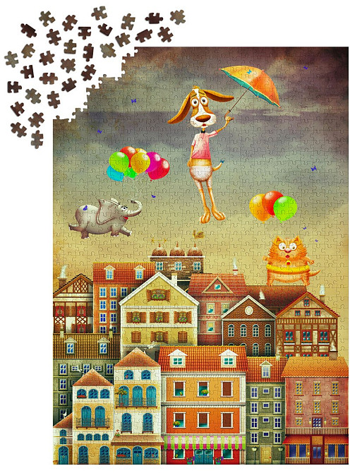 Пазл Над містом - Above the City (Enjoy-1943) Київ - фото 4