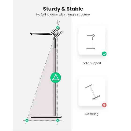 Підставка для навушників UGREEN LP143 Earphone Holder Stand(UGR-80701) Миколаїв