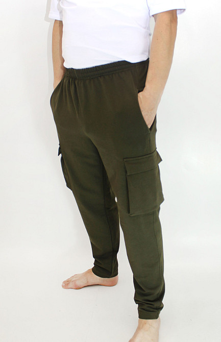 Штани чоловічі карго Хакі L Харків - фото 2