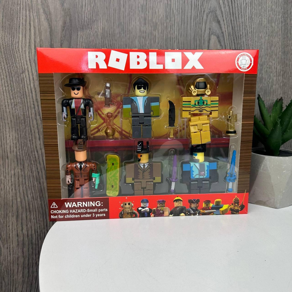 Набір іграшки фігурки Роблокс 6 шт в коробці, набір фігурок Roblox іграшка скейт ( 20063 ) Харків - фото 7