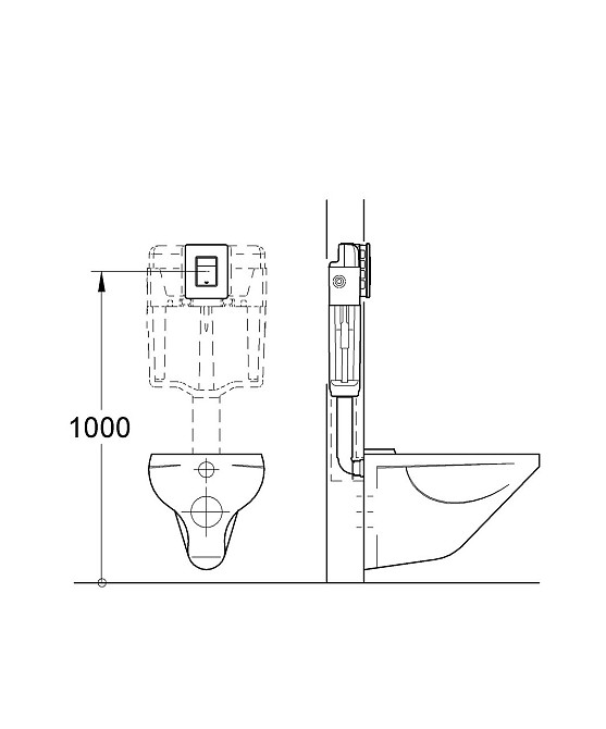 Панель змиву Grohe Skate Cosmopolitan (38732SH0) Київ - фото 5
