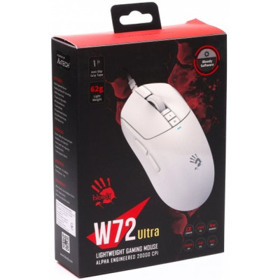 Мышка A4Tech Bloody W72 Ultra USB White (4711421001298) Винница - изображение 7