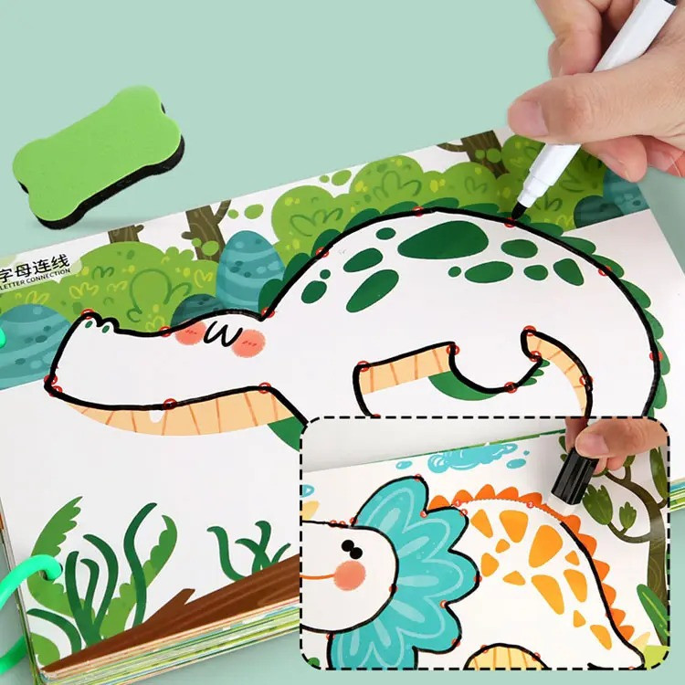 Зошит-тренажер для формування і розвитку навичок письма дошкільнят і дрібної моторики рук .Рівень 2 Кам'янець-Подільський - фото 3