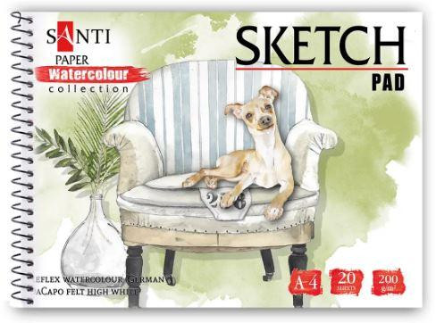 Альбом для акварелі А4/20 арк.