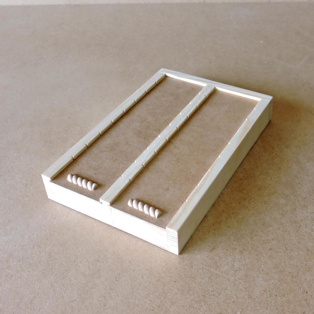 Пенал дерев'яний "Півонія 18" 20х30х4см Миколаїв - фото 2