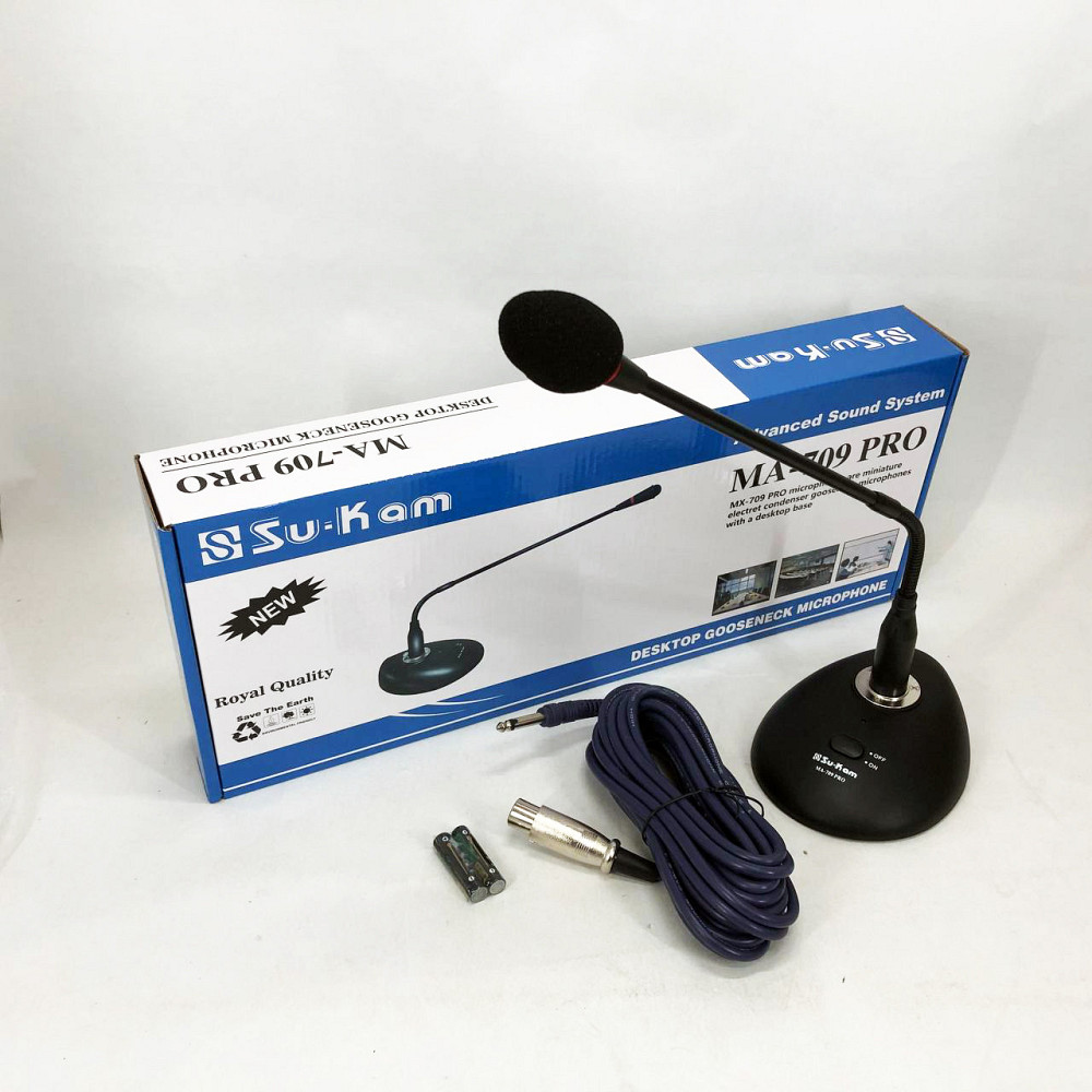 Микрофон настольный UKC DM MA-709 HS-849 для конференций Киев - изображение 8