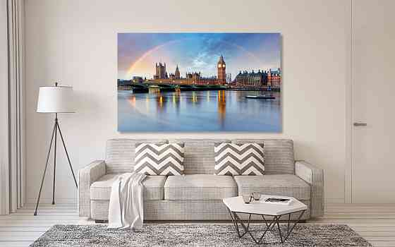Картина холст в гостиную / спальню   Велика Британія     MLP_232 40x80 см Киев
