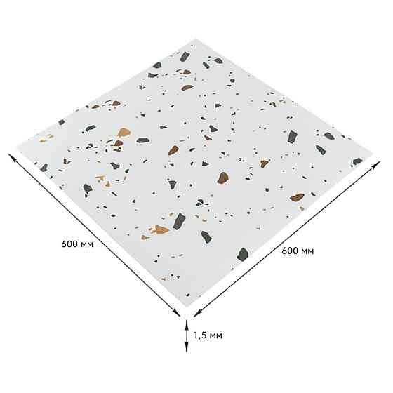 Самоклеящаяся LVT плитка 600х600х1.5мм (D) SW-00001592 Киев