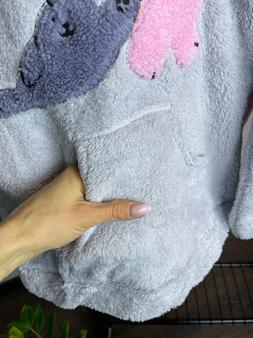 Піжама флісова жіноча Бузково-Рожевий 3XL Харків - фото 5