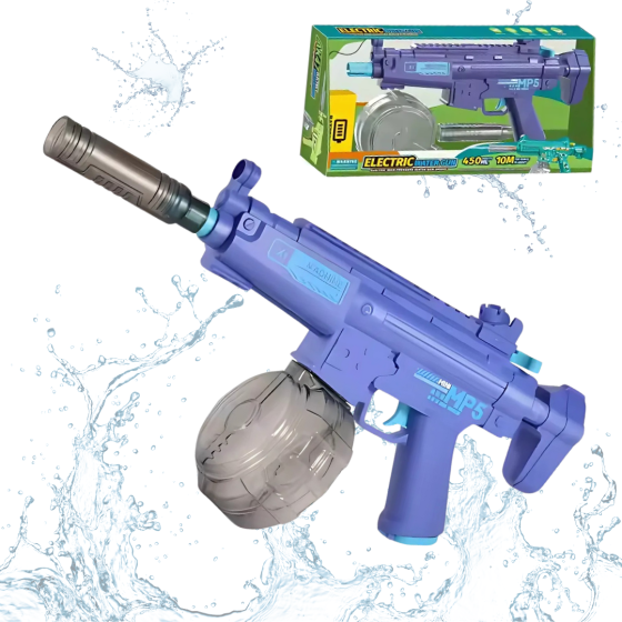 Водний пістолет для дітей, іграшковий водний автомат МР5 на акумуляторі, електричний бластер Кам'янець-Подільський