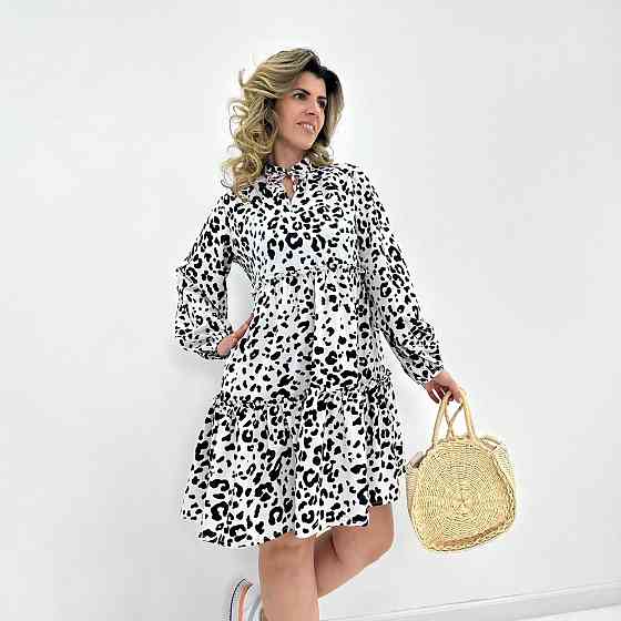 Легка жіноча сукня оверсайз "Lichi" оптом | Батал | Розпродаж моделі Київ