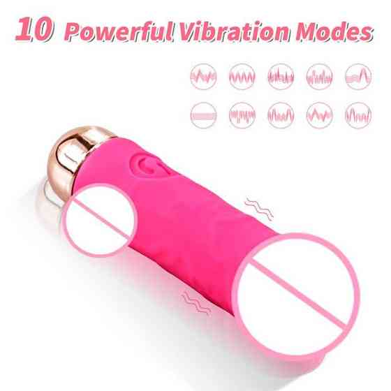 Смарт мини-вибратор для клитора Love Spouse USB фуксия – Смарт вибраторы Винница