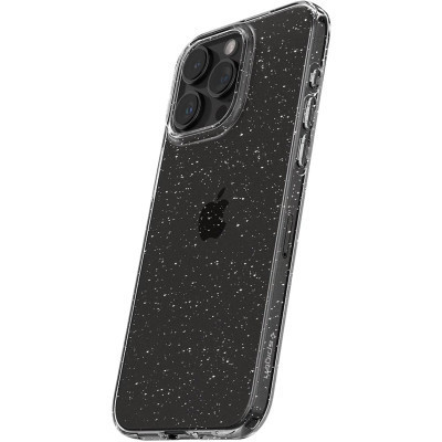 Чехол для мобильного телефона Spigen Apple iPhone 15 Pro Liquid Crystal Glitter Crystal Quartz (ACS06701) Винница - изображение 10