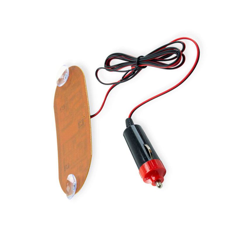 Табличка диодная желтая штекер в прикуриватель ТАКСИ Мукачево - изображение 1