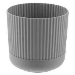 Горщик для квітів з підставкою "Ностальгія" 2.8л сірий Харків - фото 4