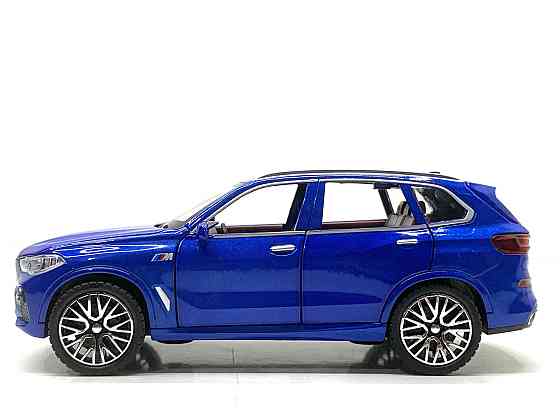 Машина Автосвіт BMW Х5 інерційна масштаб 1:32 відчиняються двері капот багажник 16,5см Синя (AP-1755) Чернігів