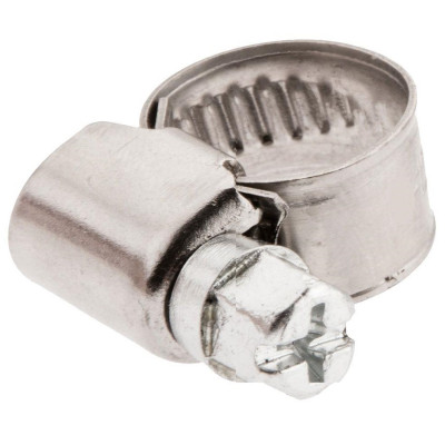 Хомут автомобільний Topex черв'ячний, 10-16 мм, ширина 9 мм, W2 (37D502) Вінниця - фото 1