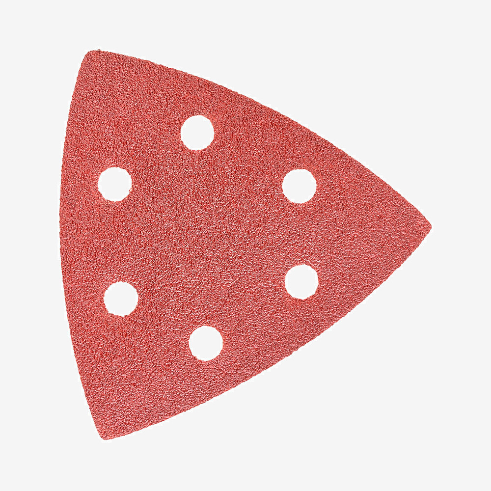 Папір шліфувальний MILWAUKEE 6 отв. H&L 93х93х93мм, зерно 80, (6шт) Одеса - фото 1