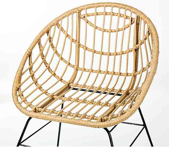 Садове крісло Palm Ротанг Латте Київ