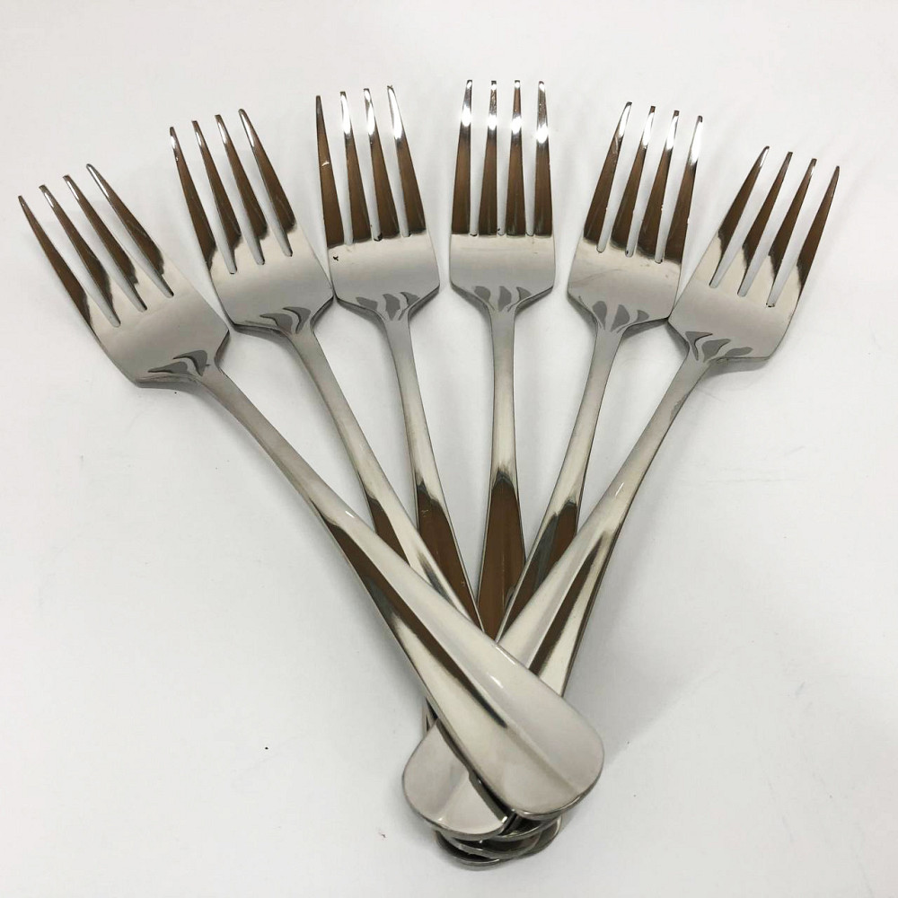 Набір десертних виделок Con Brio CB-3709 18 см 6 шт ZH-48 Львів - фото 1