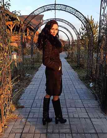 Дублянка жіноча натуральна Б/У 40-42 чорний Київ