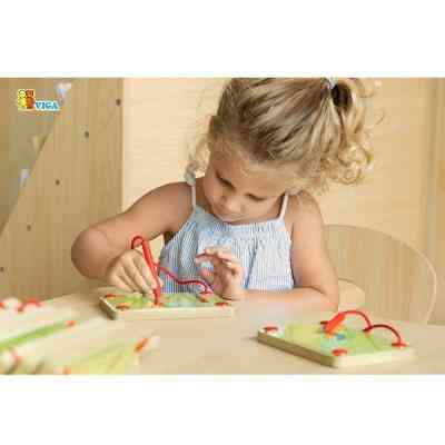 Розвиваюча іграшка Viga Toys Магнітна дошка для письма: малі букви (50338) Вінниця