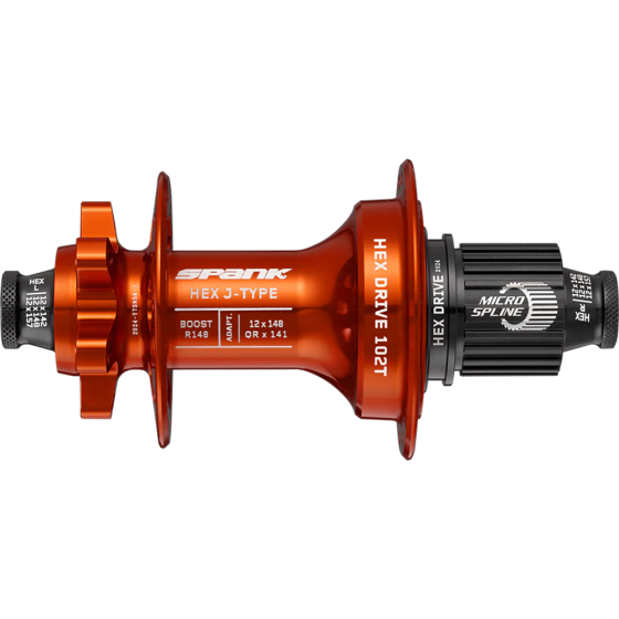 Втулка задняя SPANK HEX J-TYPE Boost R148 HG 32H, Orange Киев