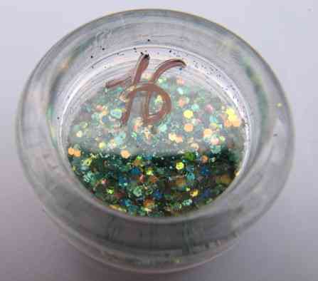 Прикраса для дизайну нігтів "Брокард", колір м'ятно-зелений Київ