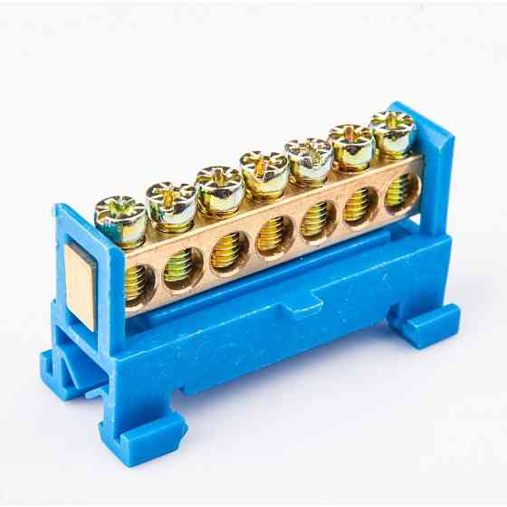 Нульова шина на планці 7 отв. Харків