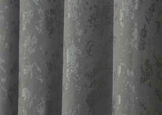 Шторна тканина льон мармур, колекція "Pavliani AL" колір сірий 1577ш Київ