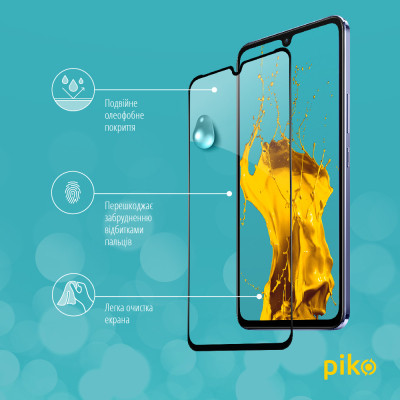 Скло захисне Piko Full Glue Vivo V21 (1283126528507) Вінниця - фото 5