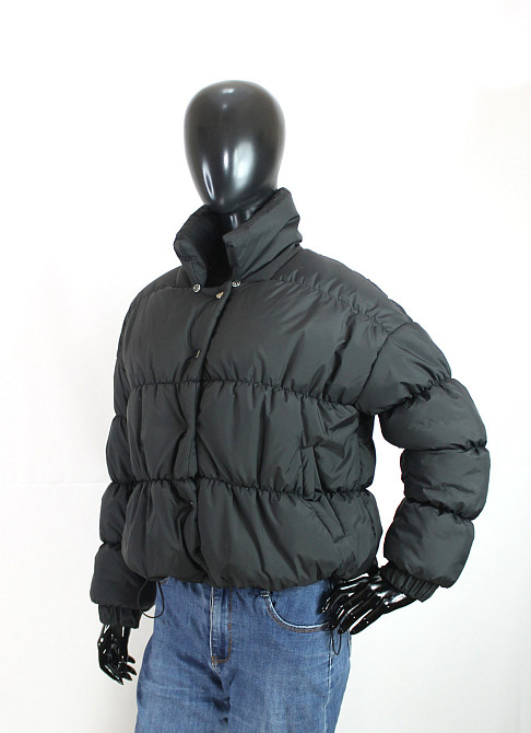 Жіноча демісезонна куртка Чорний 46 Харків - фото 7