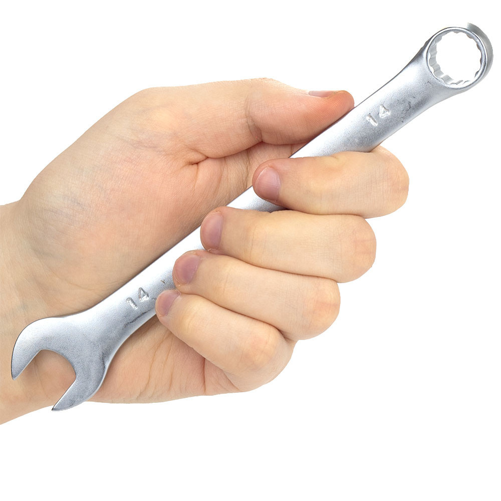 Ключ рожково-накидной 14мм CrV GRAD (6020595) Киев - изображение 7