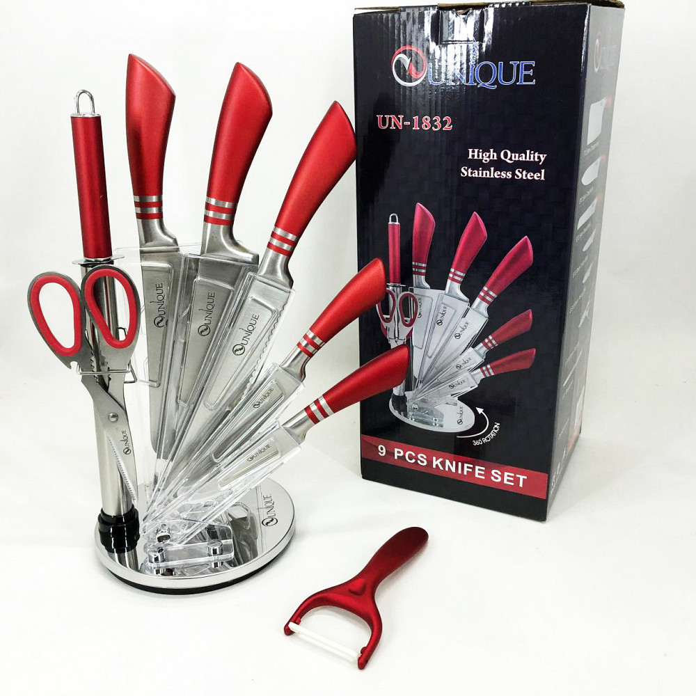 Кухонні ножі для готування, Кухонні ножі для нарізання Кухонний набір ножів нарізання WD-48 Львів - фото 1