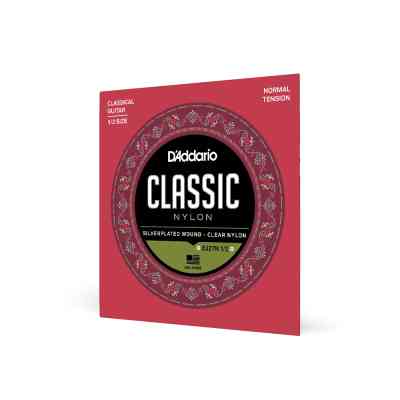 Струни для гітари D'Addario Student Classics Normal Tension 1/2 (EJ27N 1/2) Вінниця