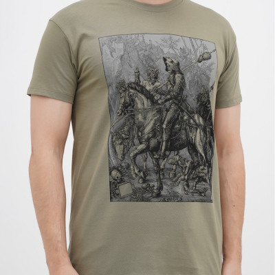 Футболка Sol's Imperial Knight Death and the Devil хакі M (11500268/394M) Вінниця - фото 4