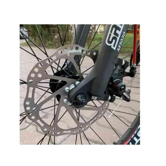Гальмо велосипеда дискове заднє Repute DSC310F+RPT005 ротор 160 мм., F160/R140 Бровари
